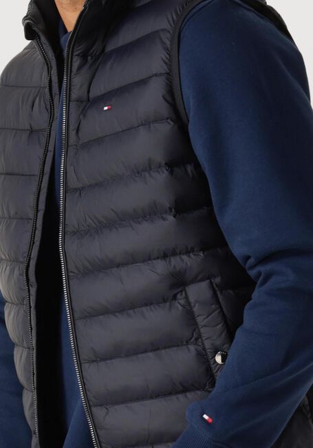 Blaue TOMMY HILFIGER Bodywarmer MIX MEDIA VEST - large