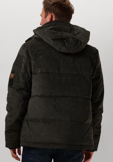 Grüne PME LEGEND Parkas SEMI LONG JACKET GOBBLER CLEAR FORD - large