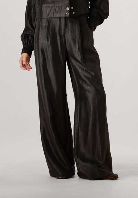 Schwarze AAIKO Hose ROCIA TWILL SHINE VIS 545 - large