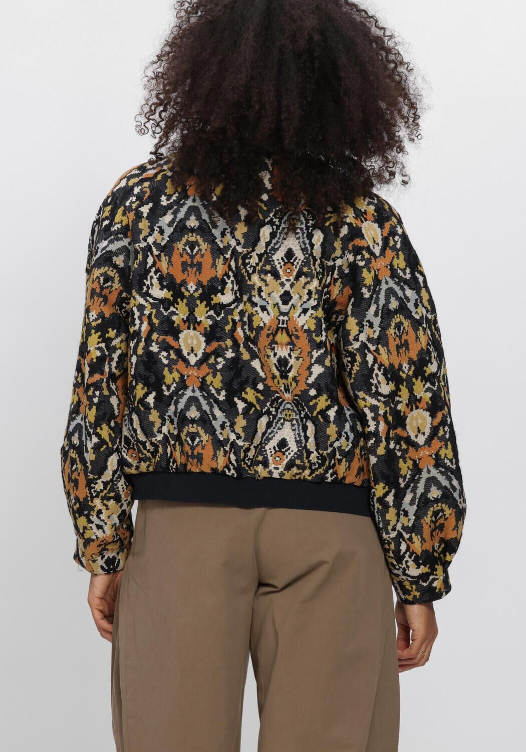 Mehrfarbige/Bunte SUMMUM Jack BOMBER JACQUARD - large