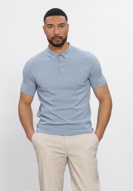 Blaue SAINT STEVE Polo-Shirt CHRIS - large