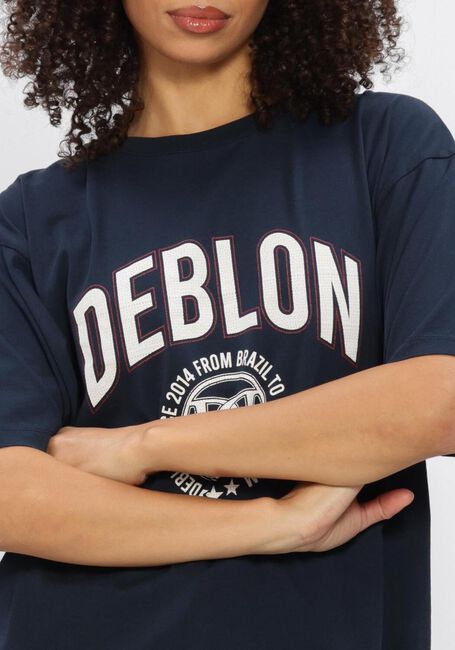 Dunkelblau DEBLON SPORTS T-shirt LUAN TEE - large