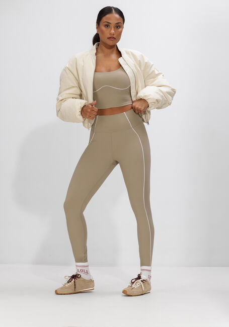 Sand THE LOLA CLUB Legging ALMA LEGGING - large