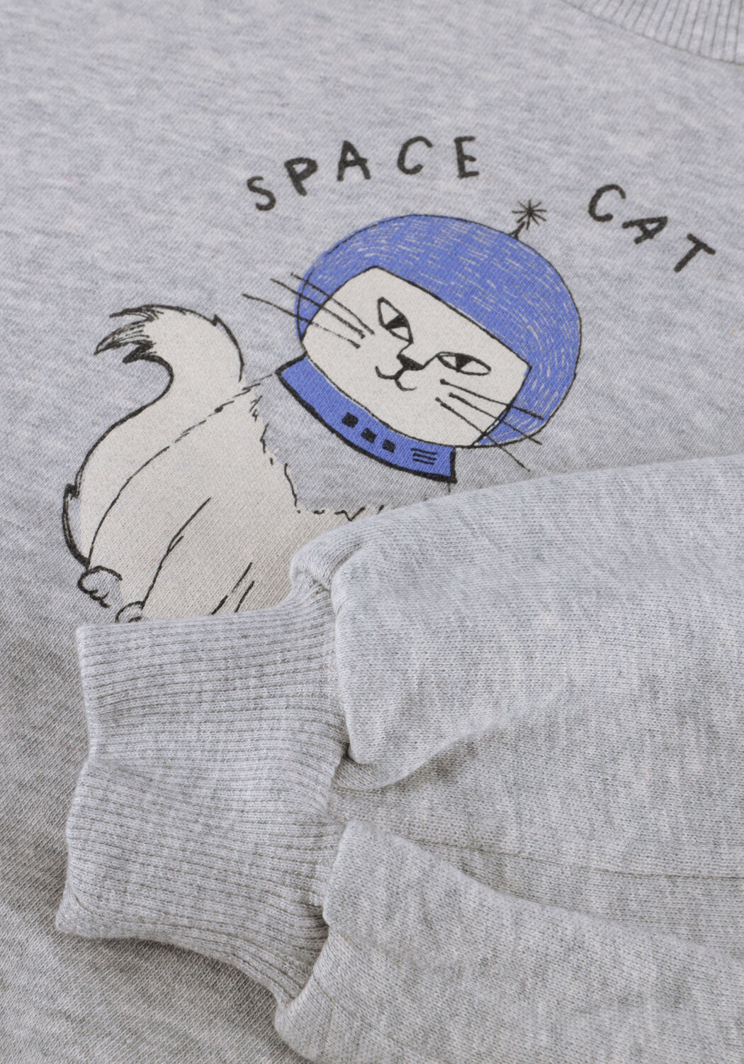 Graue Sproet & Sprout Sweatshirt SWEATSHIRT SPACE CAT - large