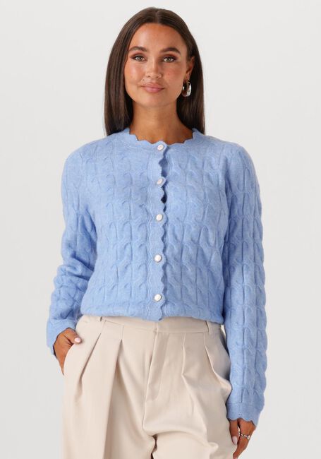 Hellblau Y.A.S. Pullover YASBUBERA LS KNIT CARDIGAN - large