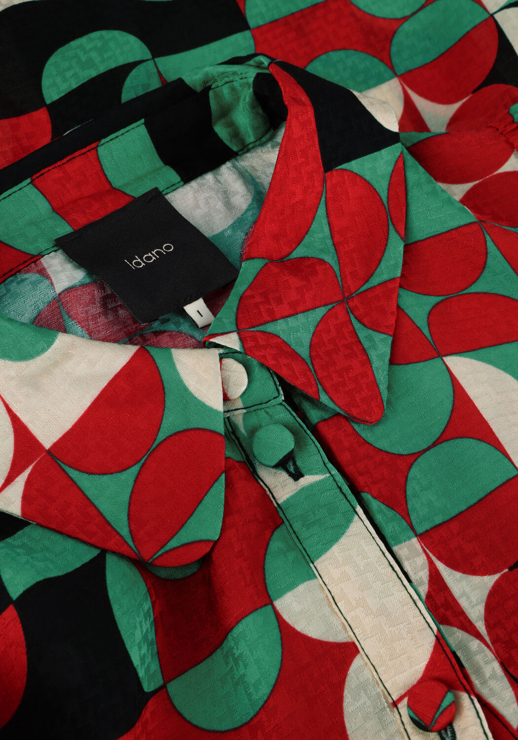 Rote IDANO Blusen HAVA - large