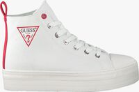 Weiße GUESS Sneaker high BOKAN - medium