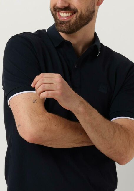 Dunkelblau BOSS ORANGE Polo-Shirt PASSERTIP - large