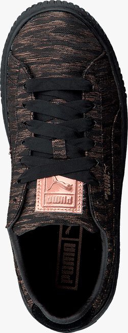 Bronzefarbene PUMA Sneaker BASKET PLATFORM VR - large