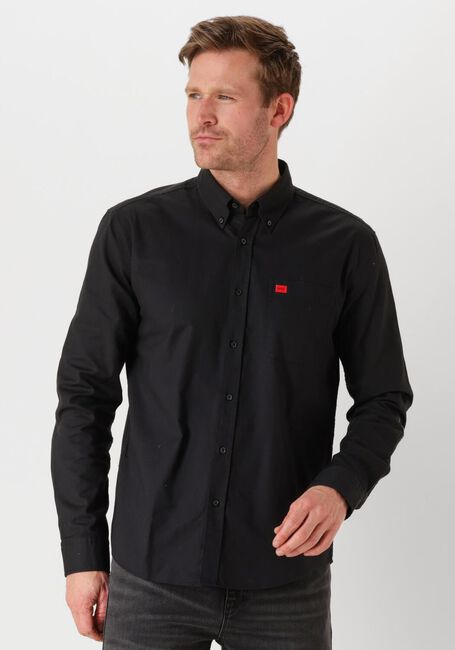 Schwarze HUGO Casual-Oberhemd EVITO - large