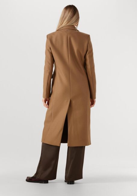 Camelfarbene TOMMY HILFIGER Mäntel CLASSIC SB WOOL REG MAXI COAT - large