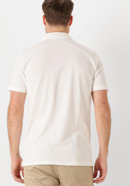 Weiße CAST IRON Polo-Shirt SHORT SLEEVE POLO FINE PIQUE ESSENTIAL - large