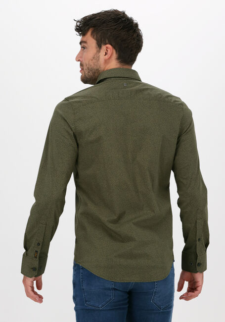 Grüne PME LEGEND Casual-Oberhemd LONG SLEEVE SHIRT POPLIN STRET - large