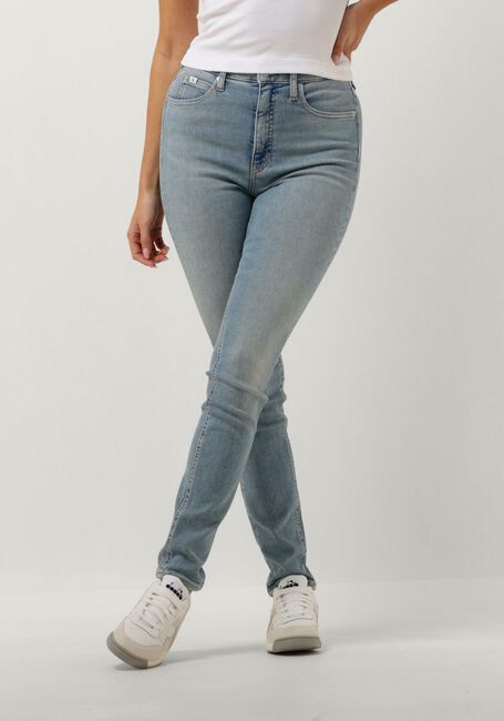 Blaue CALVIN KLEIN Skinny jeans HIGH RISE SKINNY - large