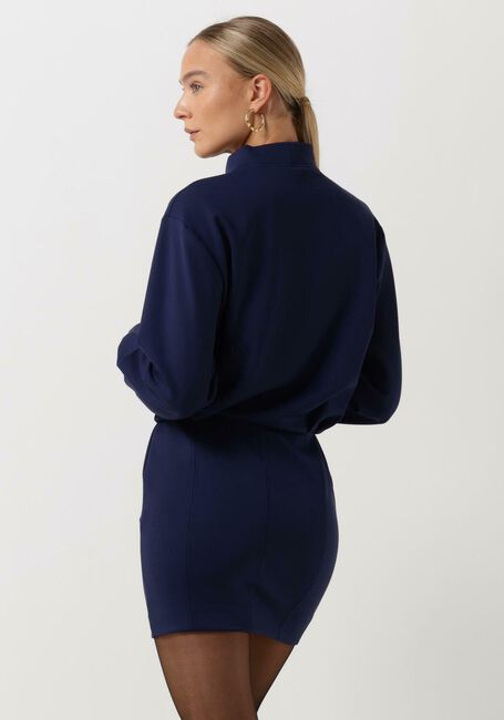 Dunkelblau SEMICOUTURE Minikleid Y2WL02 - large