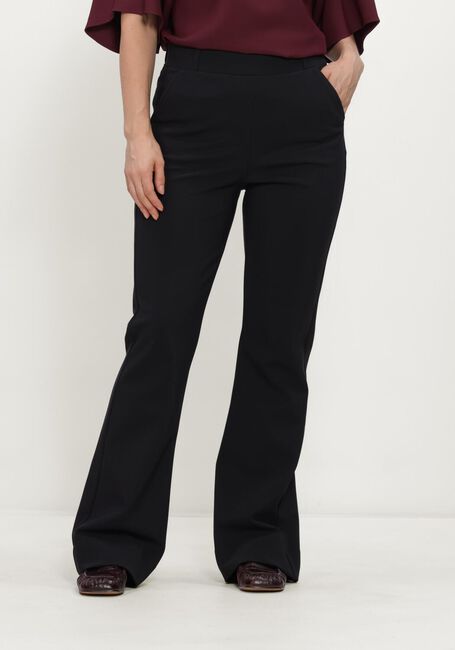 Schwarze STUDIO ANNELOES Hose Flair winter bonded trousers - large