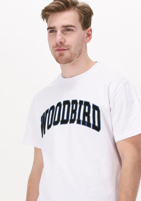 Weiße WOODBIRD T-shirt RICS BALL TEE - large