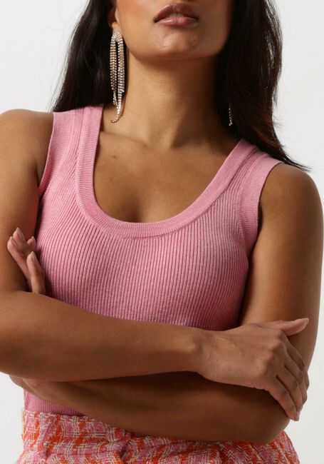 Hell-Pink YDENCE Top KNITTED TOP KEELY - large
