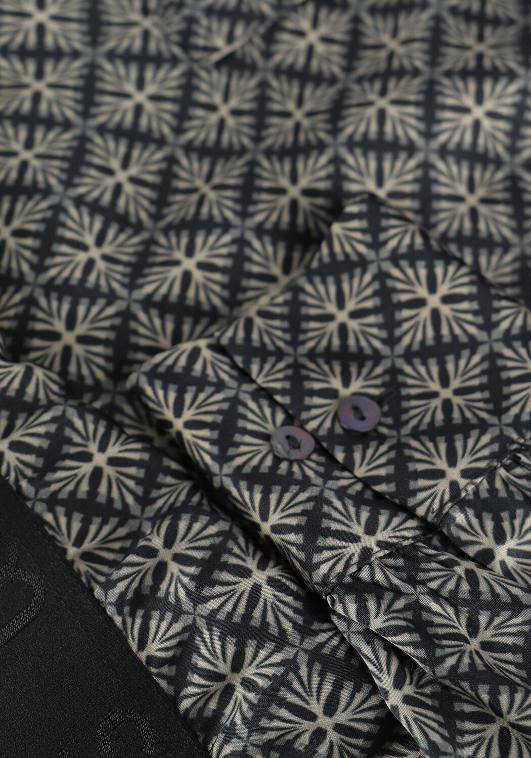 Mehrfarbige/Bunte SUMMUM Blusen ALLOVER PRINT - large