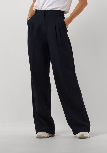 Dunkelblau CO'COUTURE Hose VOLA PLEATED LONG PANT - large