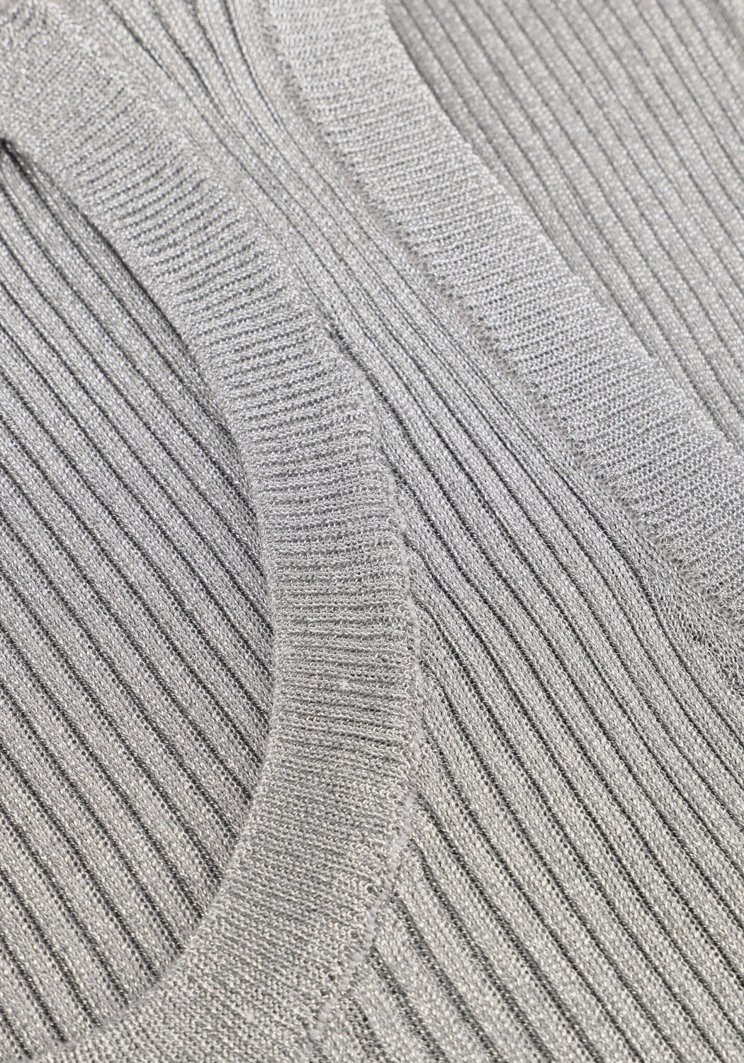 Silberne MOS MOSH Top MMRELENA IMANJA KNIT TANK TOP - large