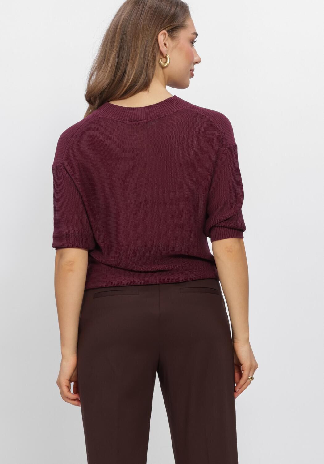 Bordeaux BEAUMONT Pullover PENELOPE PULLOVER - large
