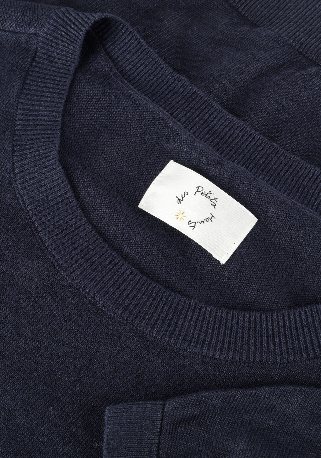 Dunkelblau DES PETITS HAUTS T-shirt ALEXO - large