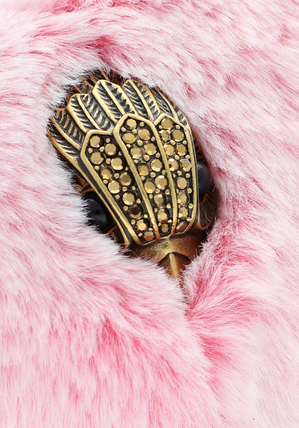 Hell-Pink KURT GEIGER LONDON  HEART F FUR CHARM - large