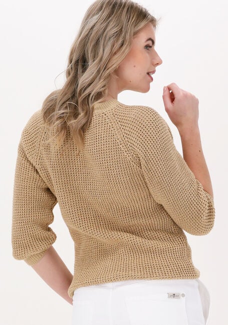 Camelfarbene BELLAMY Pullover DUBOIS - large