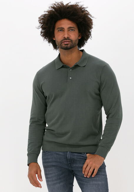 Grüne PROFUOMO Polo-Shirt PPTJ1-AN - large