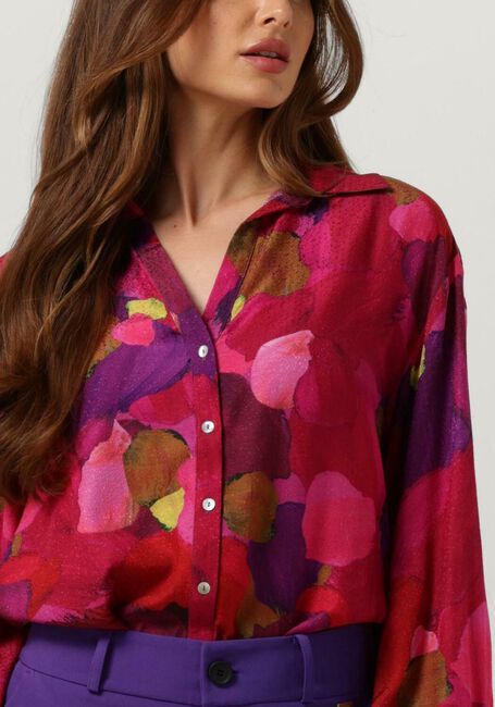 Rosane POM AMSTERDAM Blusen BRUSHWORK FIERY PINK - large