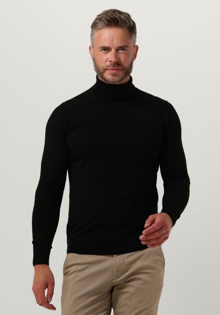Schwarze PROFUOMO Rollkragenpullover PULLOVER ROLL NECK - large