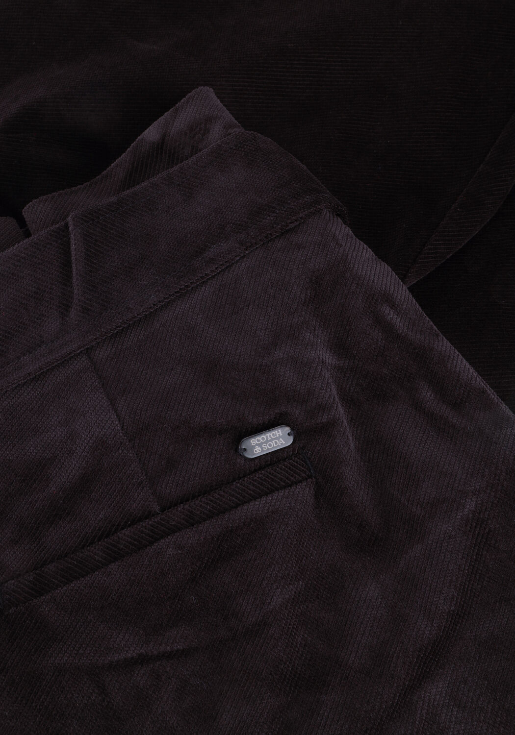 Schwarze SCOTCH & SODA Hose DAISY - HIGH RISE STRAIGHT LEG PAPERBAG TROUSERS - large