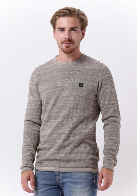 Graue DSTREZZED Pullover CREW NECK POPCORN MELANGE - large