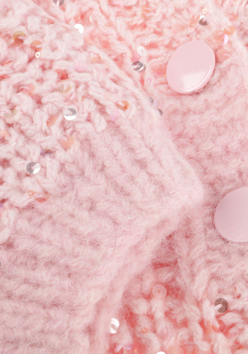 Hell-Pink DANTE6 Strickjacke JUNA STRIPE CARDIGAN - large