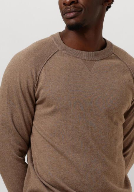 Taupe SAINT STEVE Pullover PELLE - large