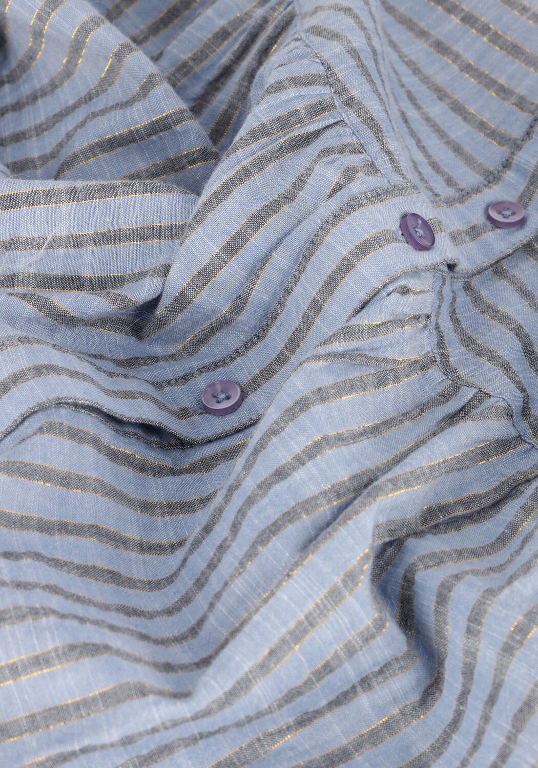 Hellblau LOLLYS LAUNDRY Blusen ALICIA SHIRT - large