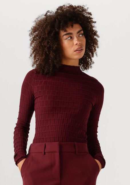 Bordeaux Y.A.S. Pullover YASTRIXO LS KNIT PULLOVER - large