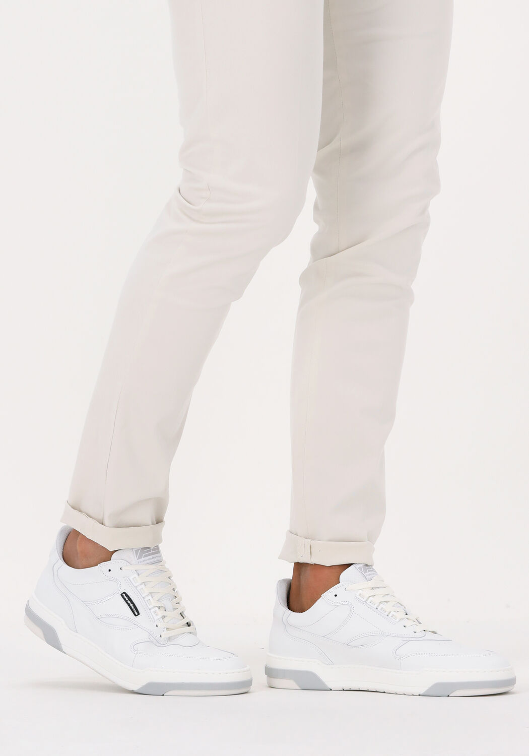 Wei&szlig;e FLORIS VAN BOMMEL Sneaker Low SFM-10115-01 - large