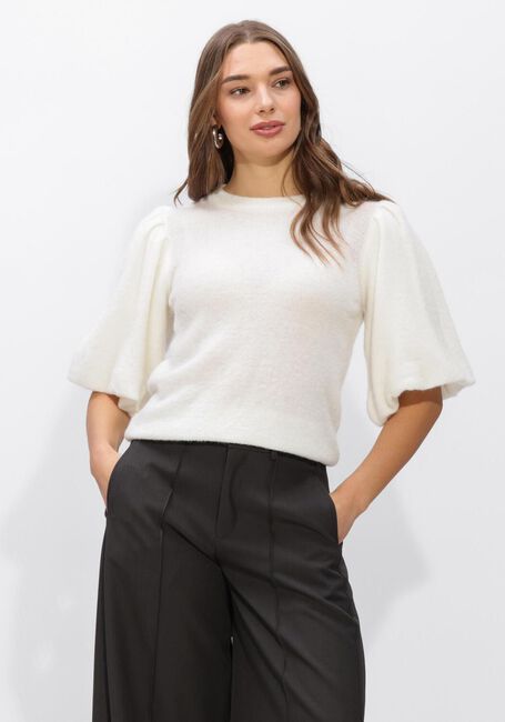 Wei&szlig;e MSCH COPENHAGEN Top MSCHJINIE HOPE 2/4 PULLOVER - large