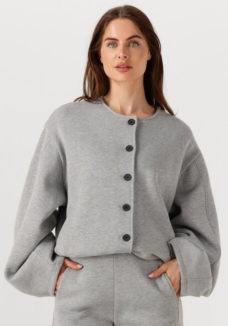 Graue EDITED Mäntel JILIAN SWEAT JACKET - large