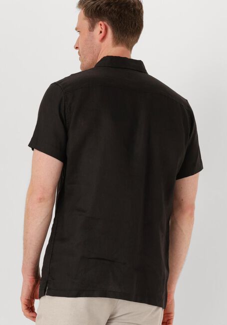 Schwarze SCOTCH & SODA Casual-Oberhemd LINEN SHIRT - large