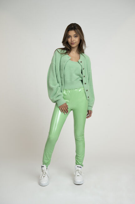 Grüne NIK & NIK Legging WINIE PATENT LEGGING - large