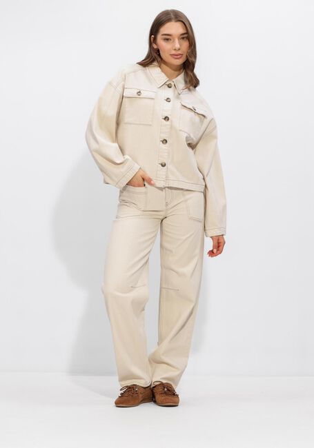 Nicht-gerade weiss ANOTHER LABEL Jack ALENORA NATURAL DENIM JACKET - large