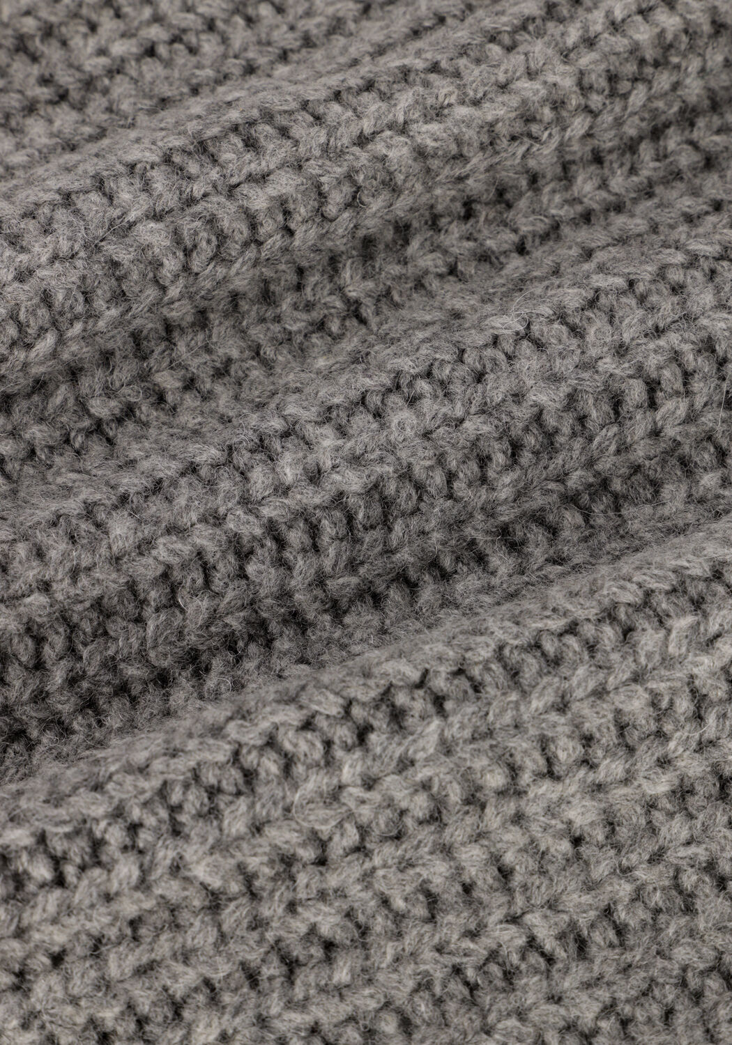 Graue ESM&Eacute; STUDIOS Rollkragenpullover HOPE ROLL NECK LOOSE KNIT - large