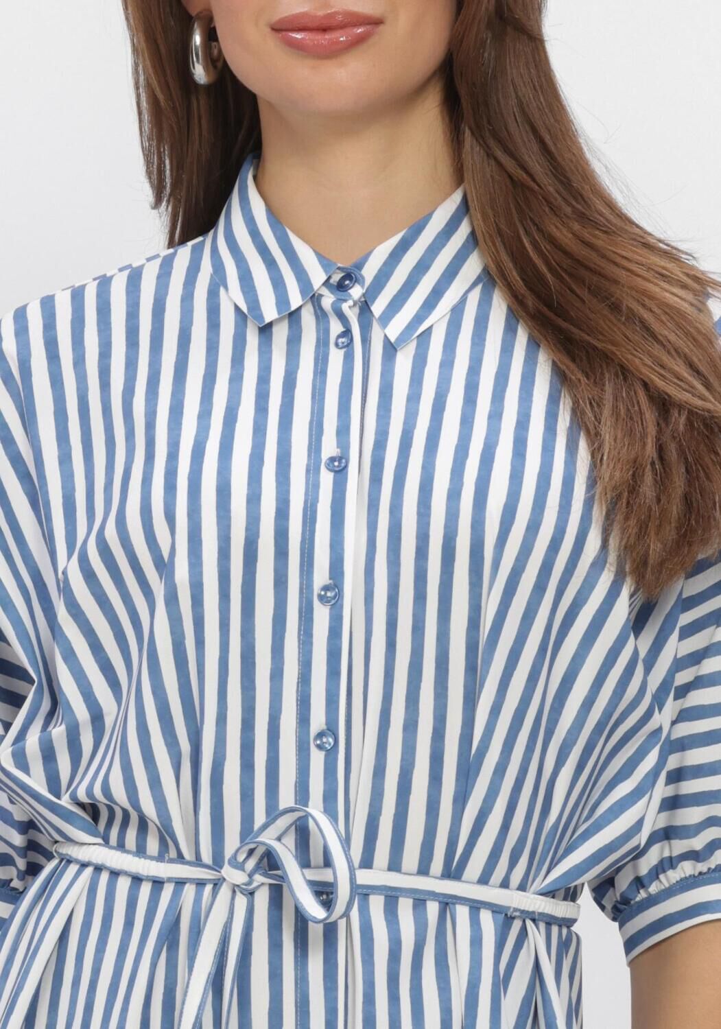 Blaue JAPAN TKY Kleider YWA DESSIN - large