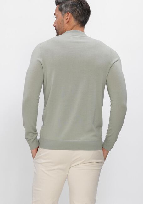 Gr&uuml;ne STEFANO LAURAN Pullover HALF ZIP ANDERS - large