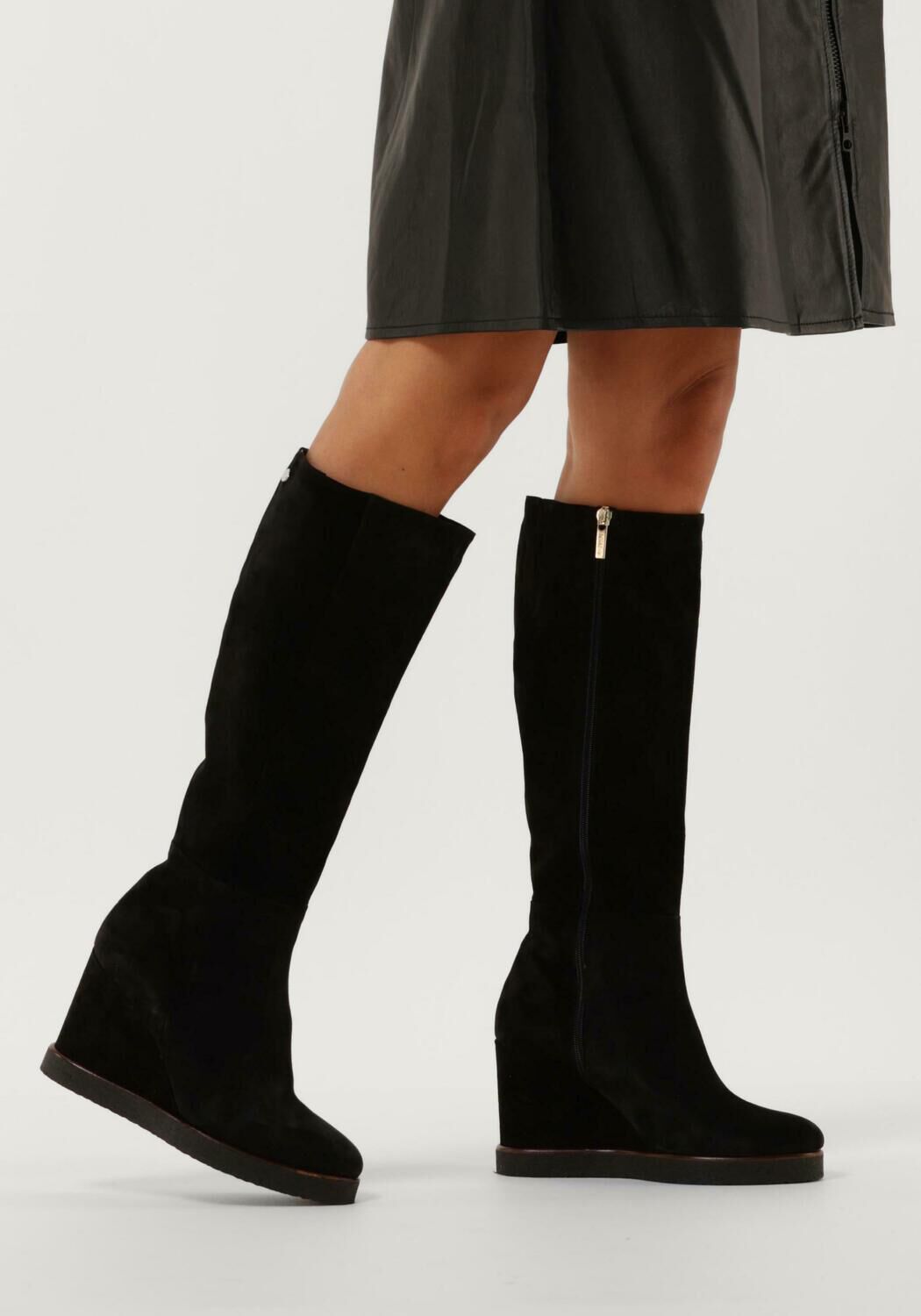 Schwarze NOTRE-V Hohe Stiefel 9690 - large