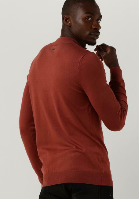 Rote PUREWHITE Pullover SEASONAL ESENTIAL HALF ZIP - large