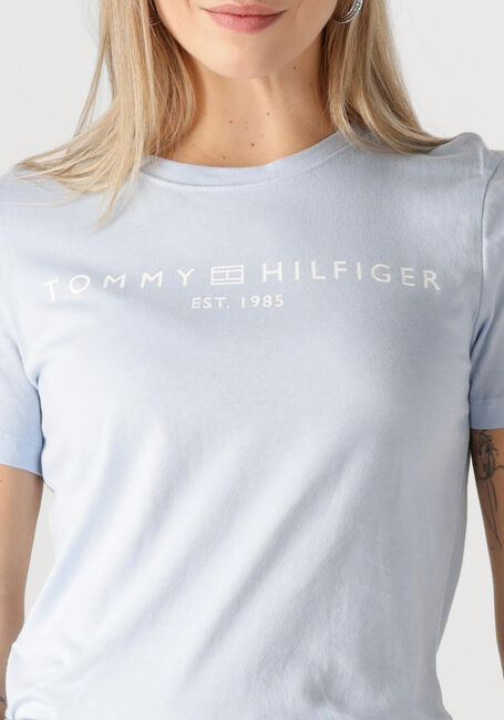 Hellblau TOMMY HILFIGER T-shirt REG CORP LOGO - large